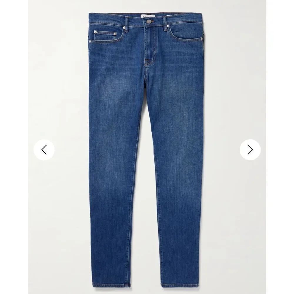 Frame L’Homme slim luxe designer size 33x 29 jeans